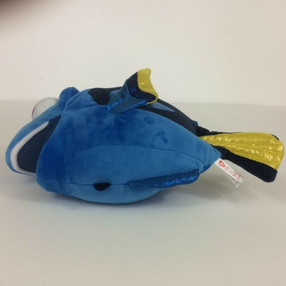 Ty Sparkle Disney Pixar Finding Nemo Dory 13" Plush Blue Fish Stuffed Animal Toy - Picture 8 of 12